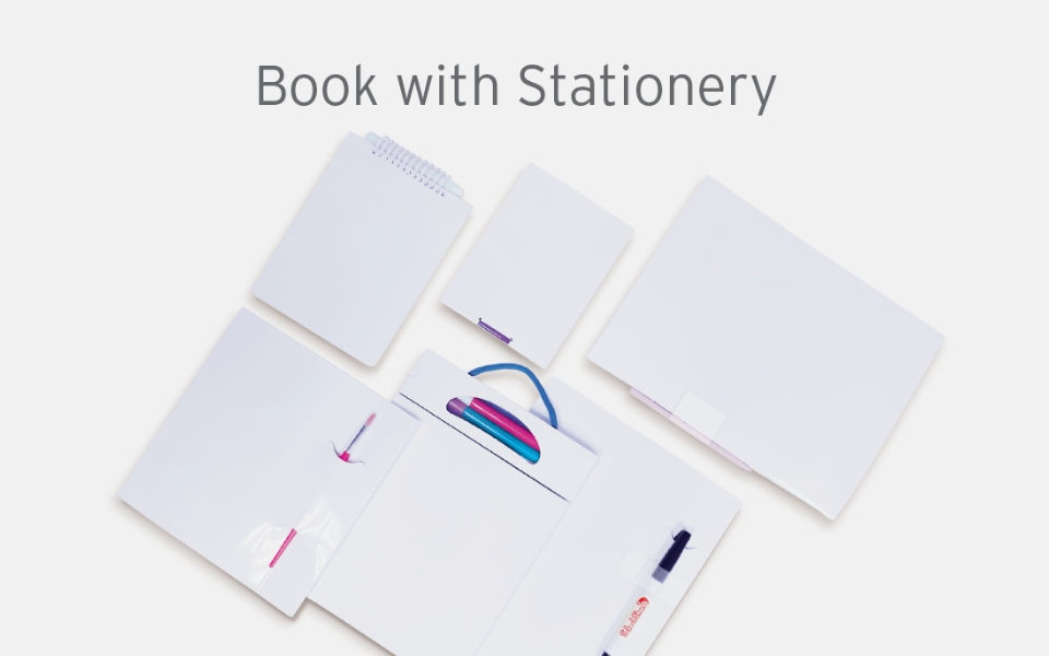 Book with Stationery