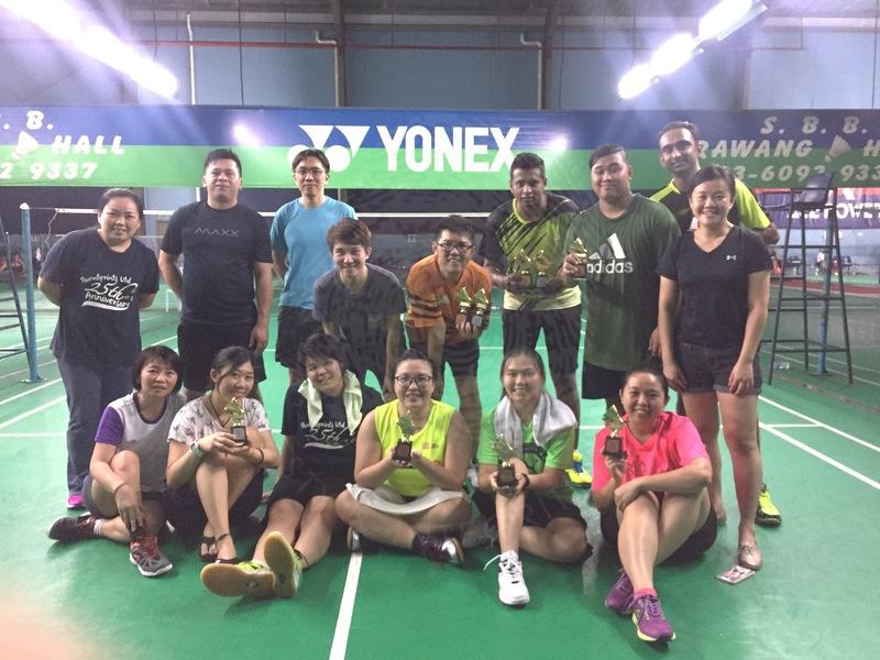 Badminton Tournament - Nov 2017